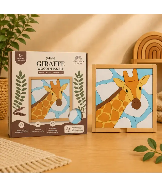 Stellavan & Papa Mila The Giraffe
