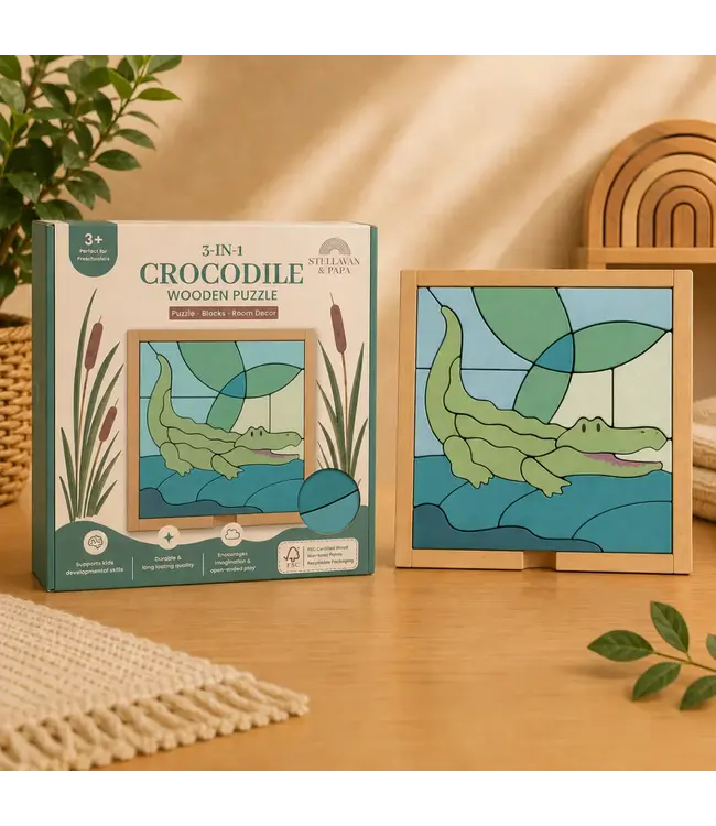 Stellavan & Papa Donny The Crocodile