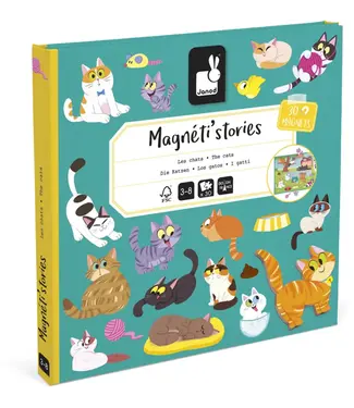 Janod Magneet Stories Katten