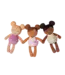 Lullababy  3 Badpoppen Mandje Wit