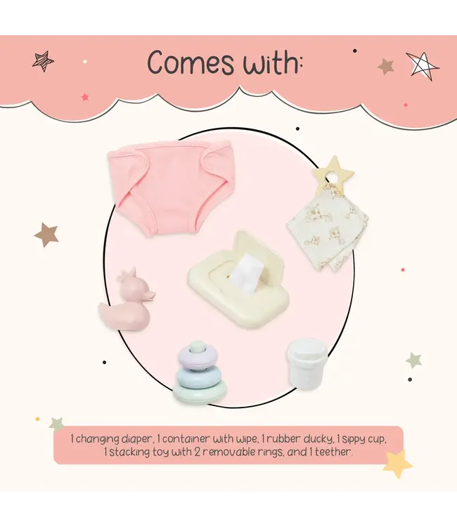Lullababy  Newborn Accessoires Set