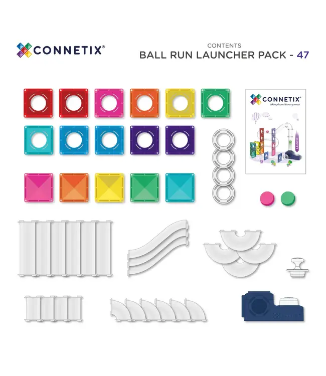 Connetix Ball Run Launcher 47 Stuks