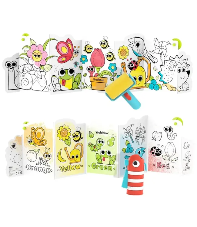 Yookidoo Spray 'N' Roll Magic Book