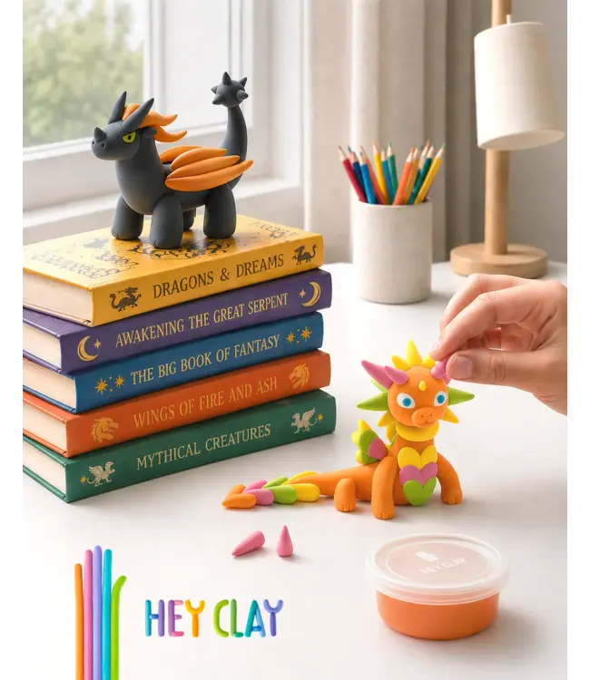 Hey Clay Dragon Island