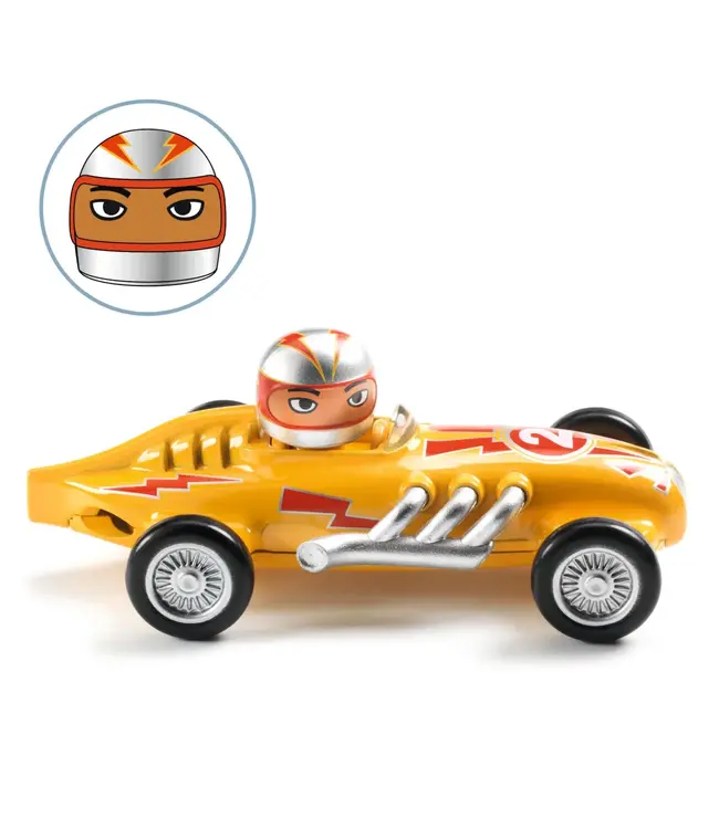 Djeco Crazy Motors Yellow Super Speed
