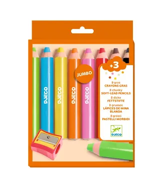 Djeco 8 Chuncky Crayons