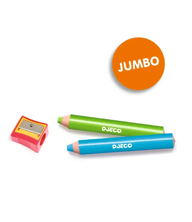 Djeco 8 Chuncky Crayons