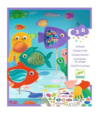 Djeco Collage Happy Aquarium