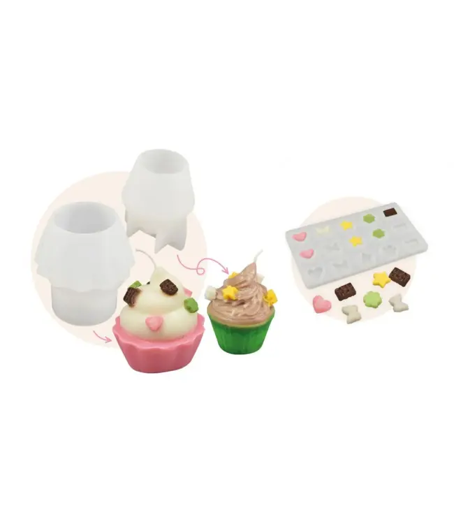 Buki Studio Cupcake Kaarsen
