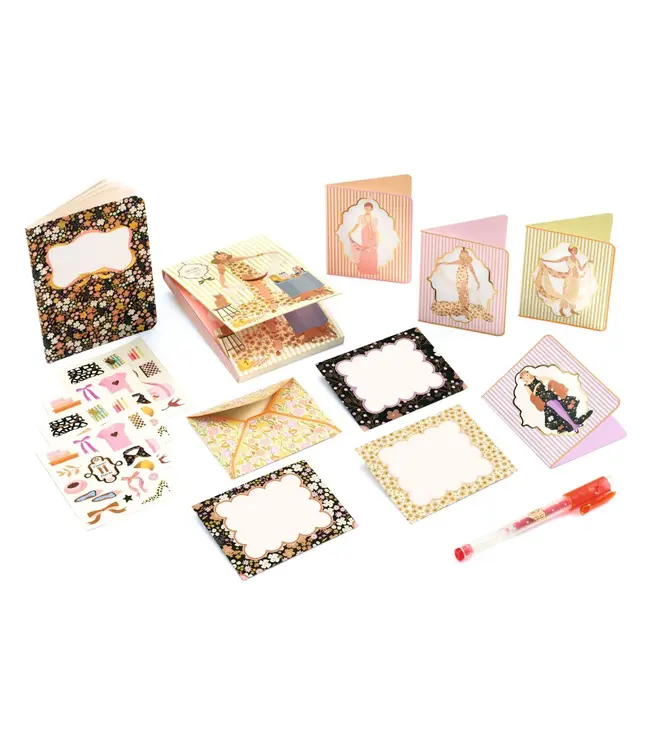 Djeco Stationery Case Roze
