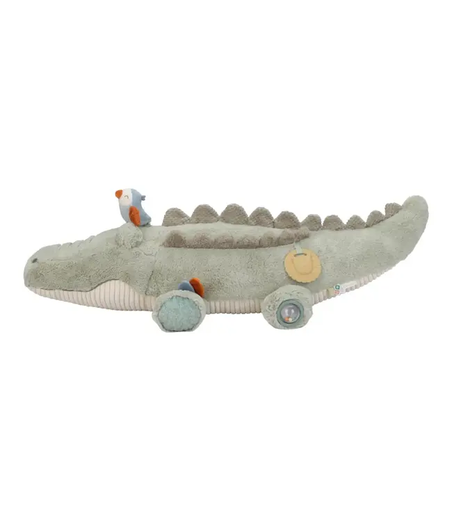 Little Dutch Activiteitenknuffel Krokodil XL - Safari Friends