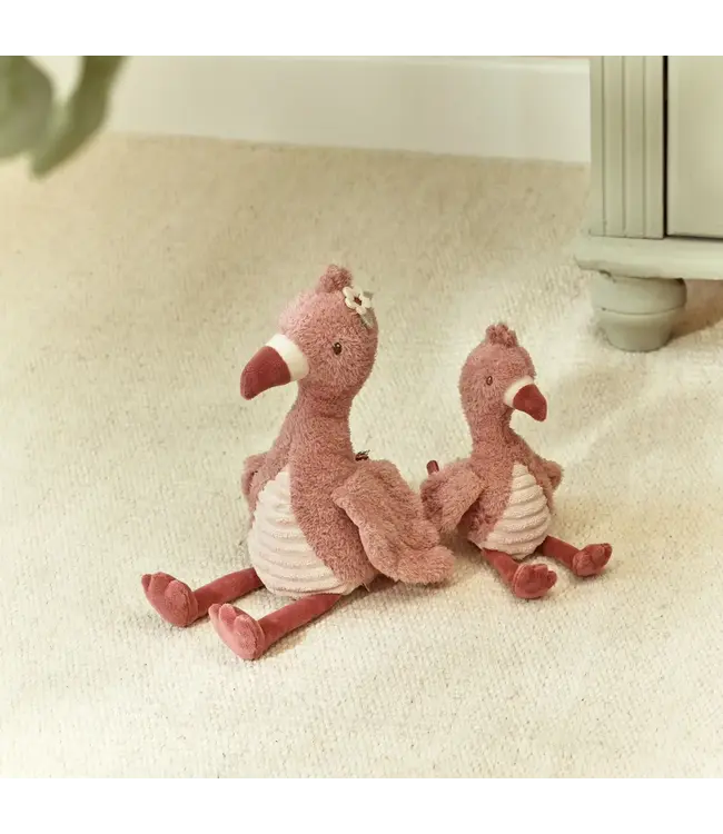 Little Dutch Knuffel Flamingo 35 cm - Safari Friends