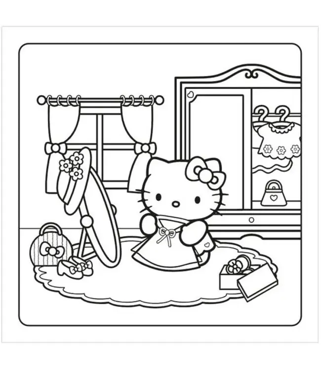 Deltas Hello Kitty and Friends Cute & Cozy Color