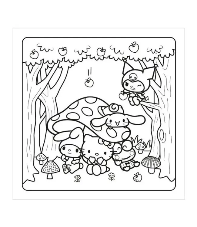 Deltas Hello Kitty and Friends Cute & Cozy Color
