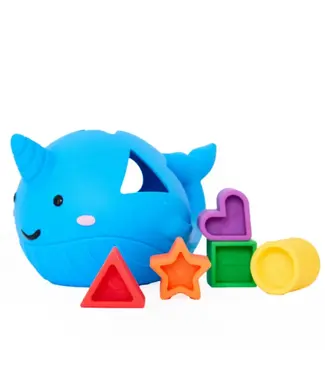 Jellystone Designs Narwal Vormsorteerder Blauw