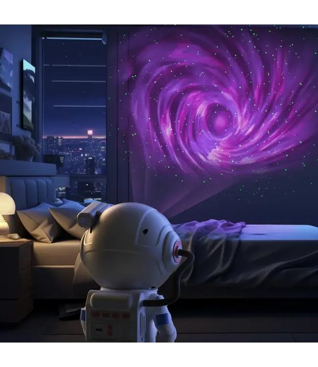 MOB Projector Astronaut Zilver