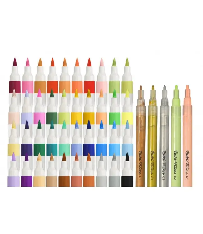 Buki Acrylstiften 45 ST