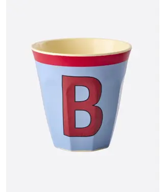 Rice Letter Beker Blauw B