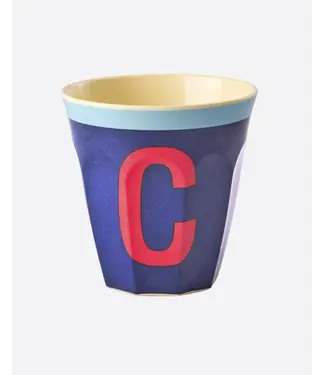 Rice Letter Beker Blauw C