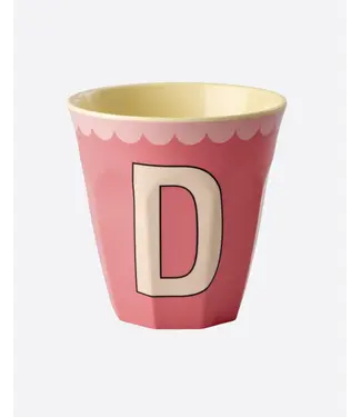 Rice Letter Beker Roze D