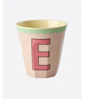 Rice Letter Beker Roze E