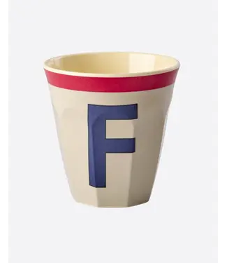 Rice Letter Beker Blauw F