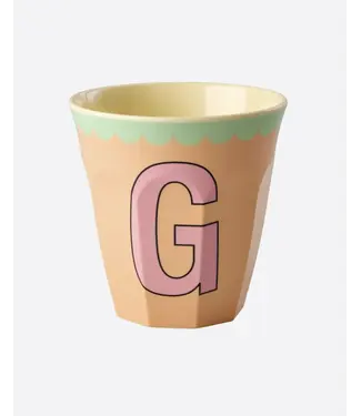 Rice Letter Beker Roze G