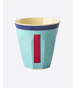 Rice Letter Beker Blauw I