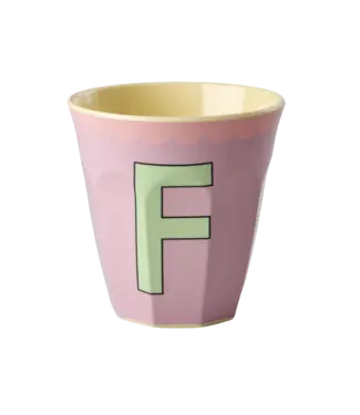 Rice Letter Beker Roze F