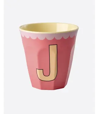 Rice Letter Beker Roze J