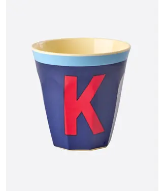 Rice Letter Beker Blauw K