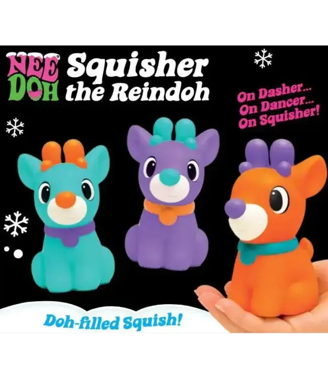 NeeDoh Squisher the Reindoh
