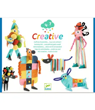 Djeco Creative Box Blauw