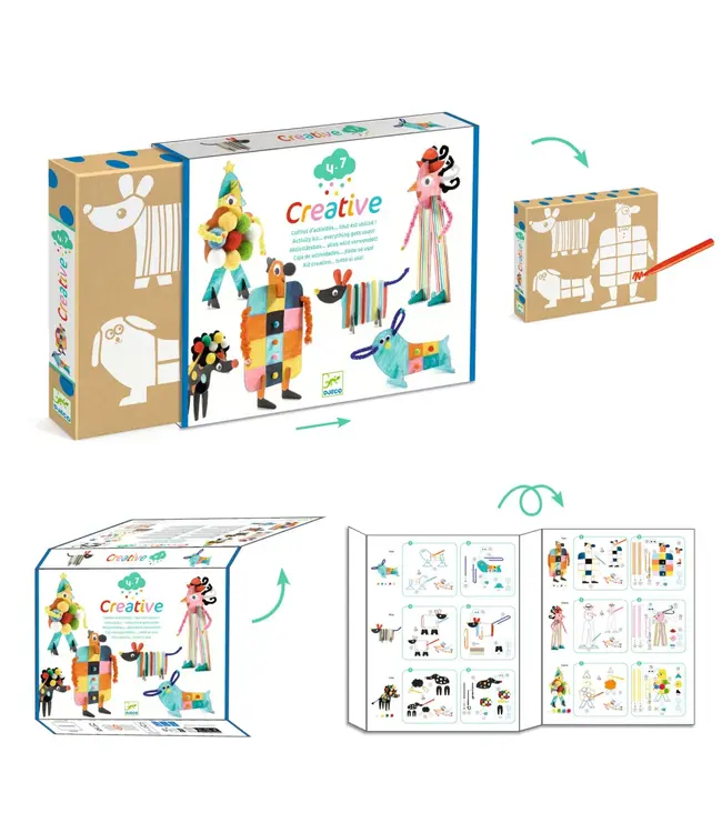 Djeco Creative Box Blauw
