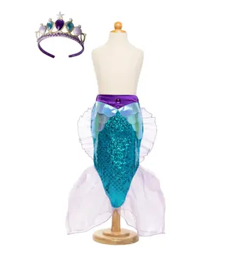 Great Pretenders Zeemeermin Rok 4-6 Blauw
