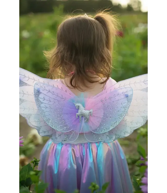 Great Pretenders Tutu + Vleugels Unicorn 4-6