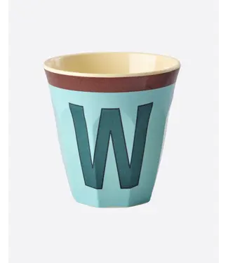 Rice Letter Beker Blauw W