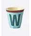 Rice Letter Beker Blauw W