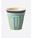 Rice Letter Beker Blauw T