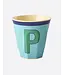 Rice Letter Beker Blauw P
