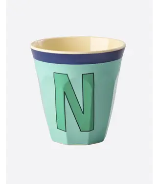 Rice Letter Beker Blauw N