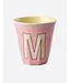 Rice Letter Beker Roze M