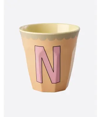 Rice Letter Beker Roze N
