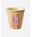 Rice Letter Beker Roze N