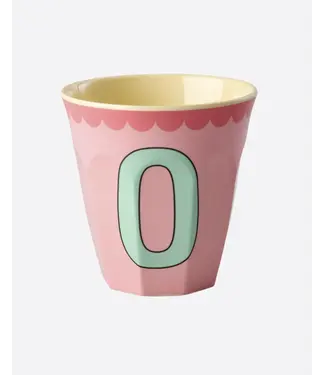 Rice Letter Beker Roze O