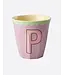 Rice Letter Beker Roze P