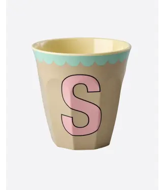 Rice Letter Beker Roze S