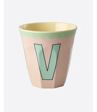 Rice Letter Beker Roze V