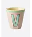 Rice Letter Beker Roze V