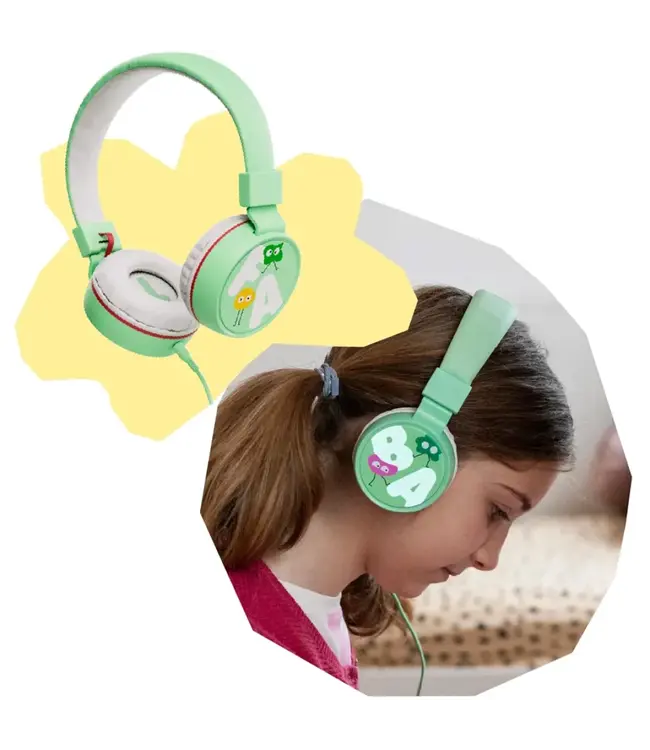 FABA Tutum Koptelefoon Groen
